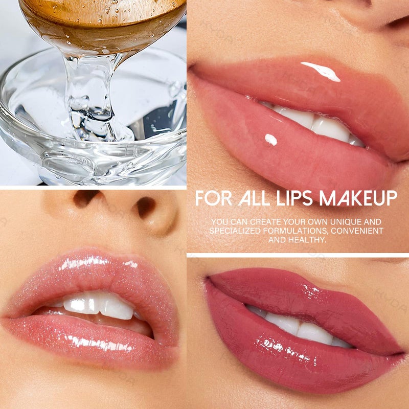 KYDA 200ML Moisturize Lip Gloss Base,Material Lip Makeup Primers, Non-Stick Lipstick Primer Lip Gloss Base for DIY Handmade Lip Balms Lip Gloss-200g - Image 5